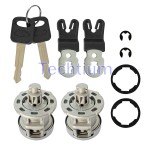 Ford F150 F250 F350 Door lock cylinder (2pcs door lock,2 pcs keys,6pcs Accessories)